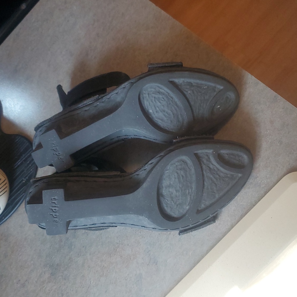 Trippen Leather Sandals Sz 39 - Picture 5 of 7